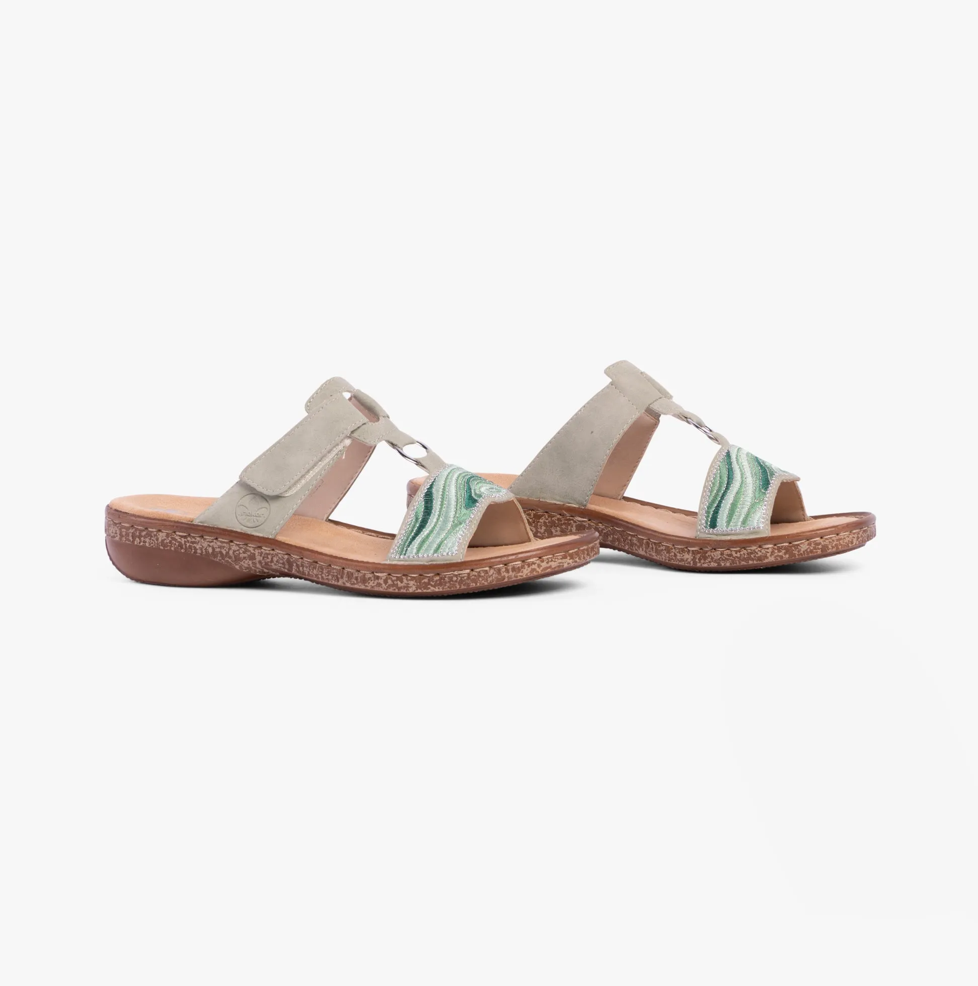 62829-52 Womens Sandals Green