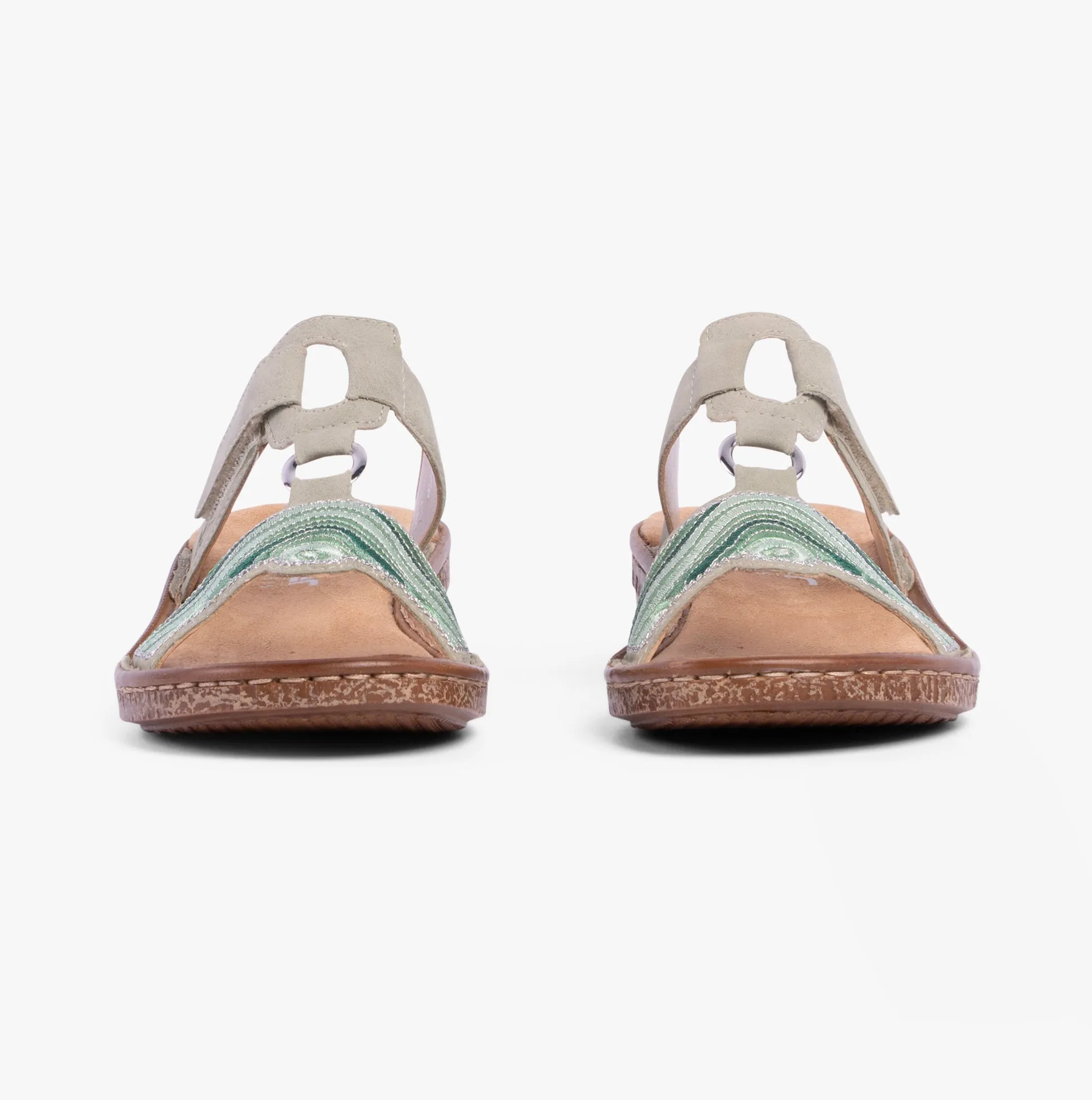 62829-52 Womens Sandals Green