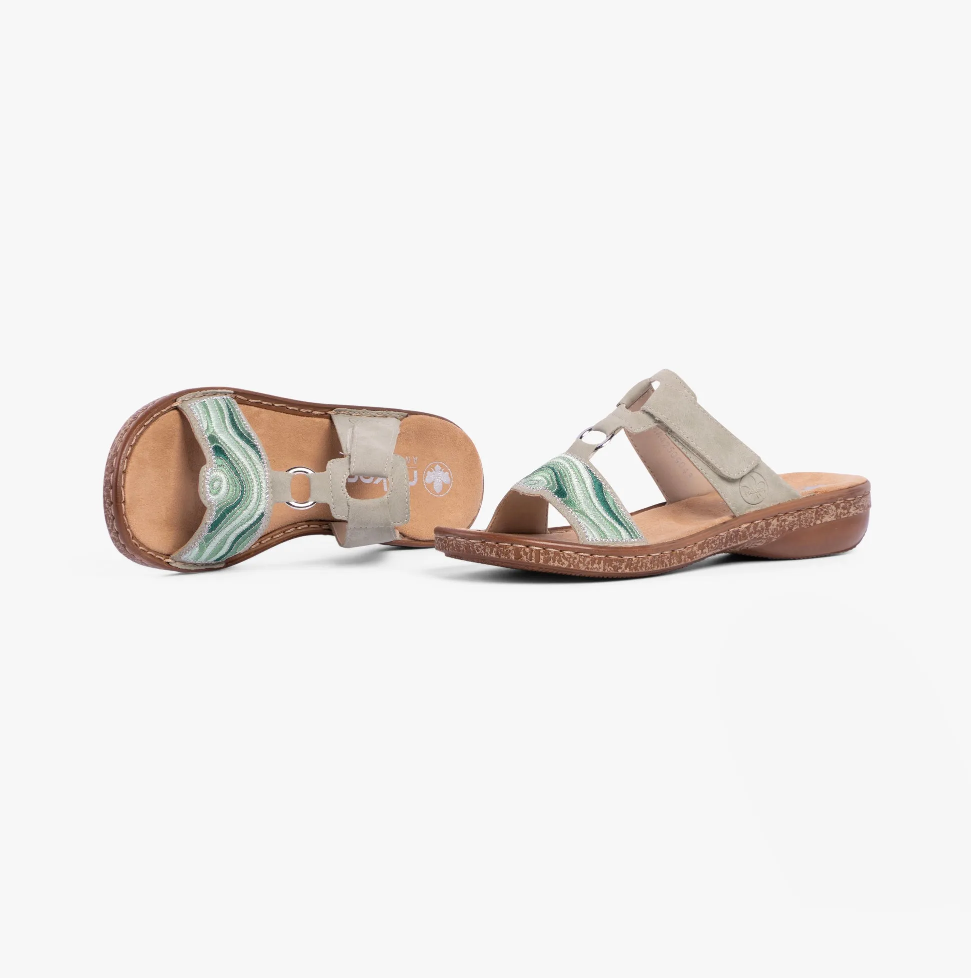 62829-52 Womens Sandals Green