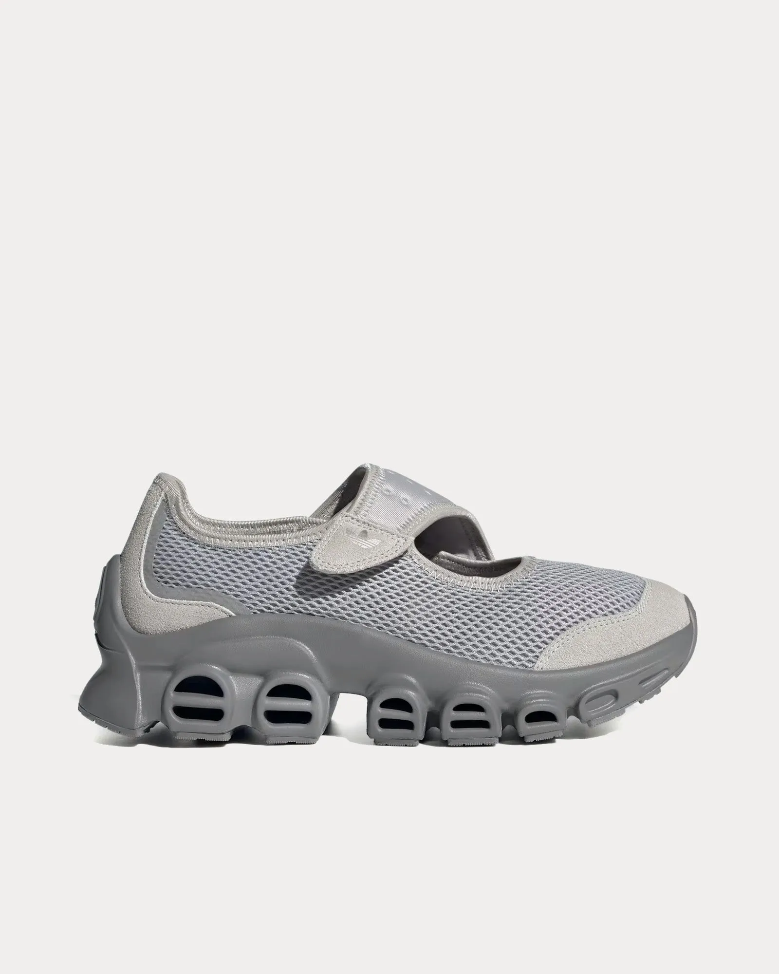 Adifom Megajane Grey Three / Grey Two / Silver Metallic Slip On Sneakers