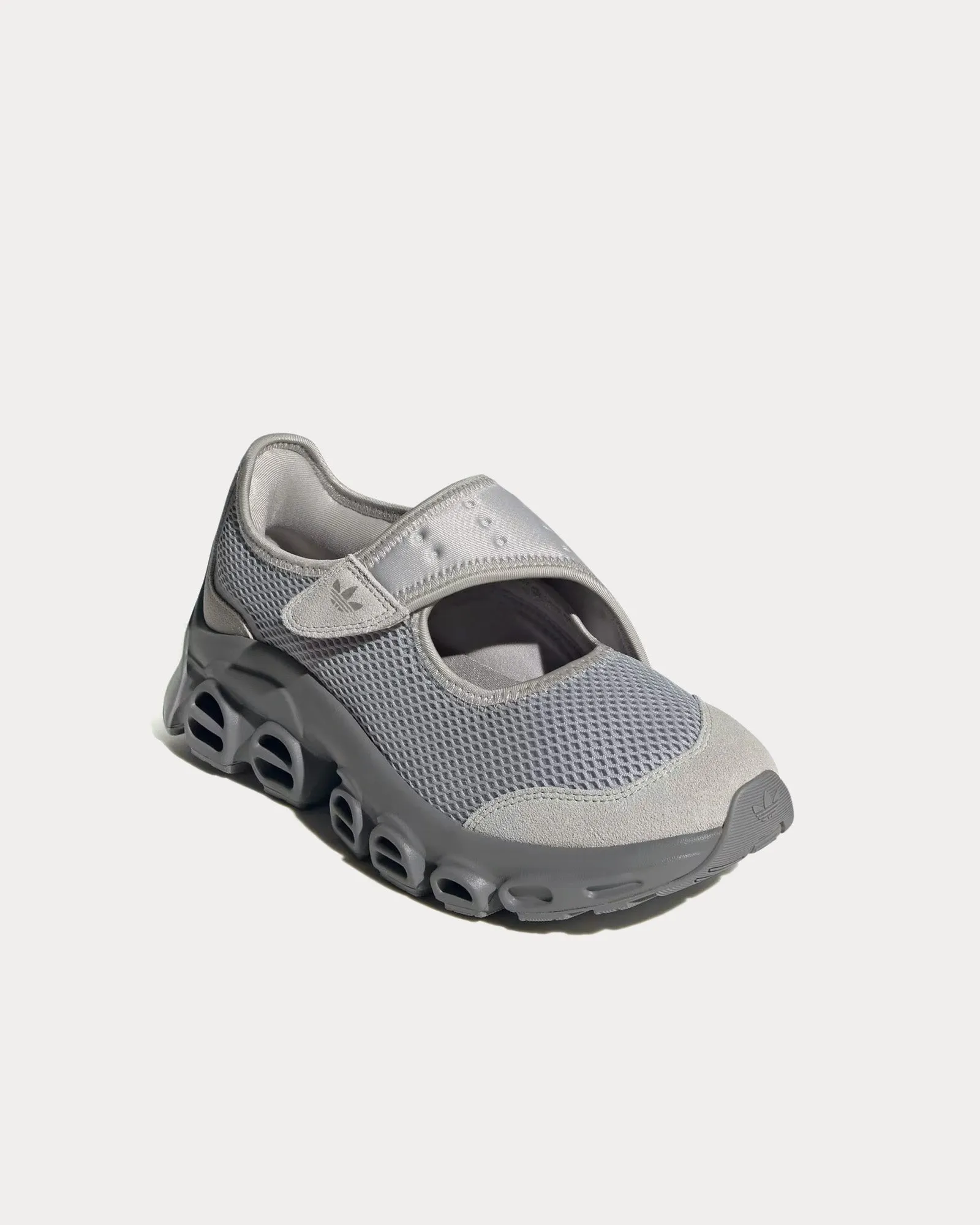 Adifom Megajane Grey Three / Grey Two / Silver Metallic Slip On Sneakers