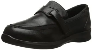 Apex Women's Evelyn Hook & Loop Loafers Black Size 7.5