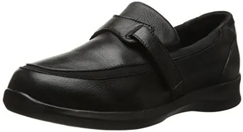 Apex Women's Evelyn Hook & Loop Loafers Black Size 7.5