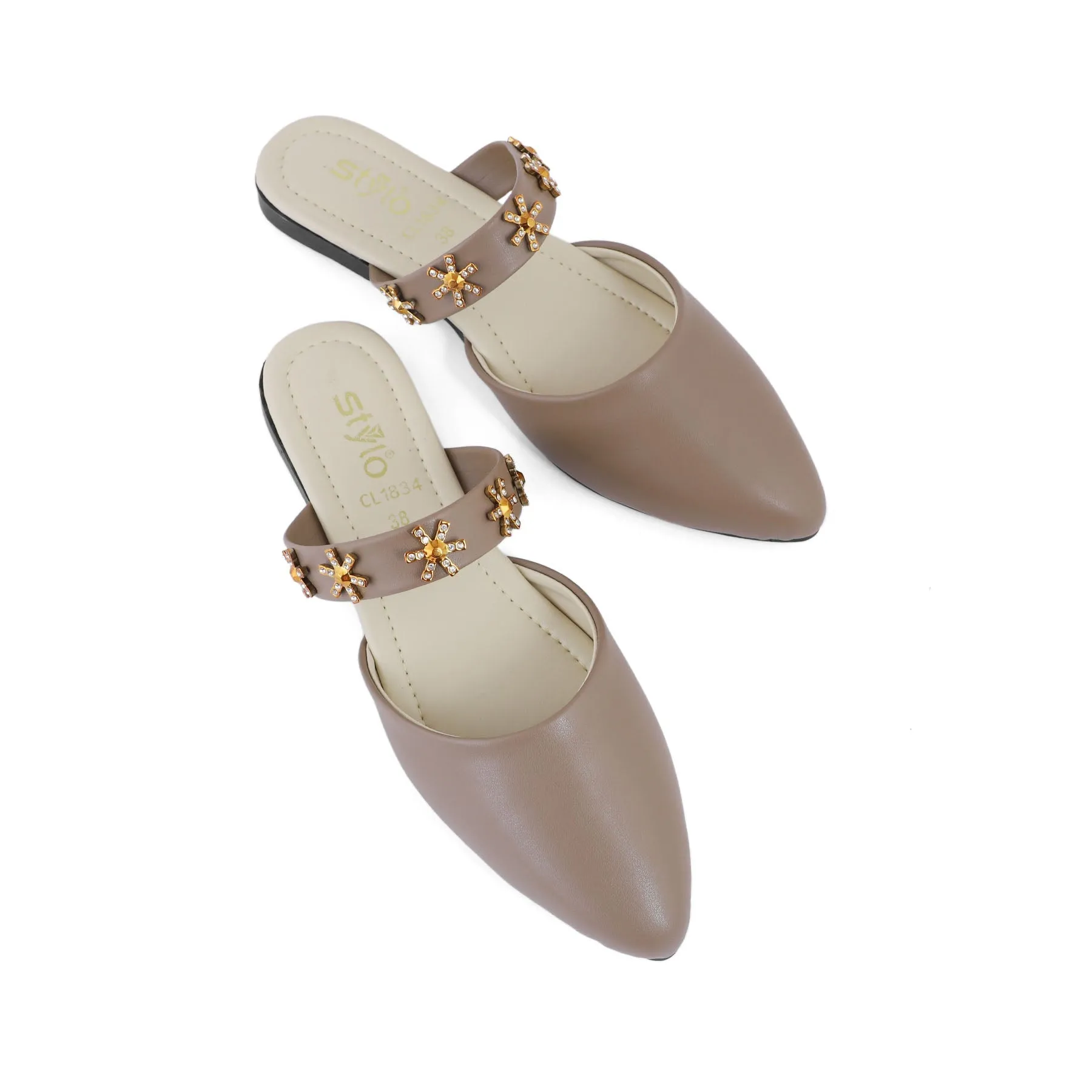Fawn Casual Mule CL1834
