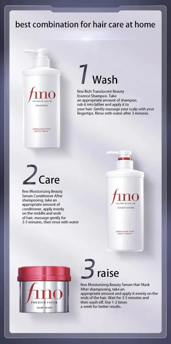 Fino - Premium Touch Shampoo - 550ml