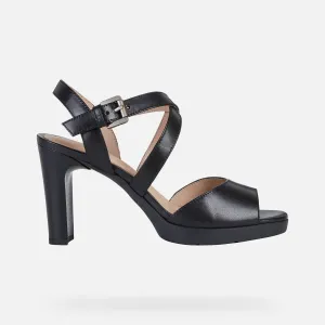 GEOX Women D Annya H. Sand Black