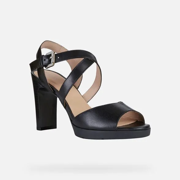 GEOX Women D Annya H. Sand Black