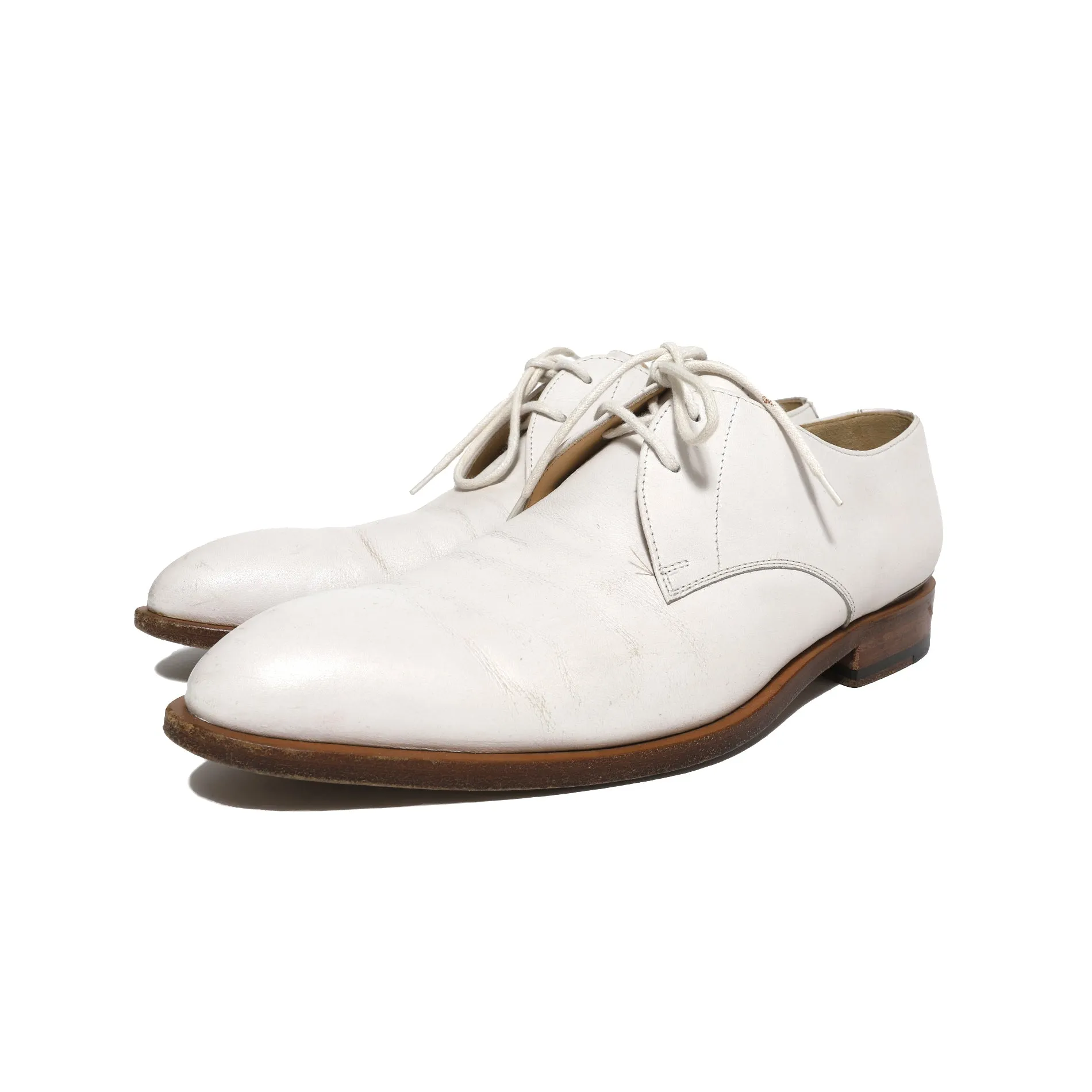 Helmut Lang FW04 Metal Heel Dress Shoes