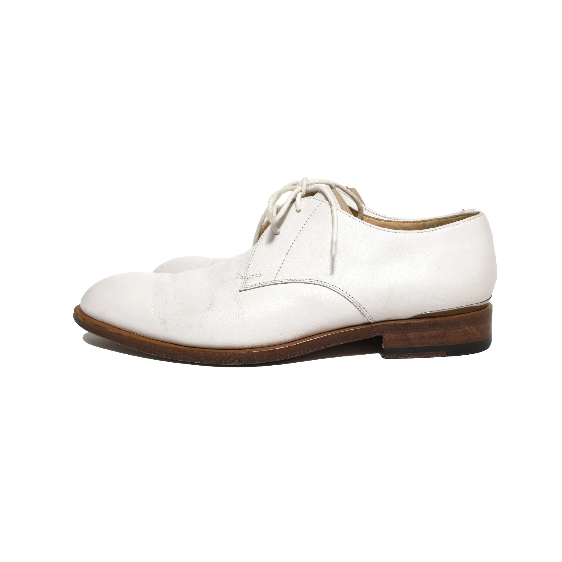 Helmut Lang FW04 Metal Heel Dress Shoes