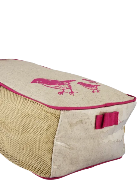 Pink Birds Toddler Backpack