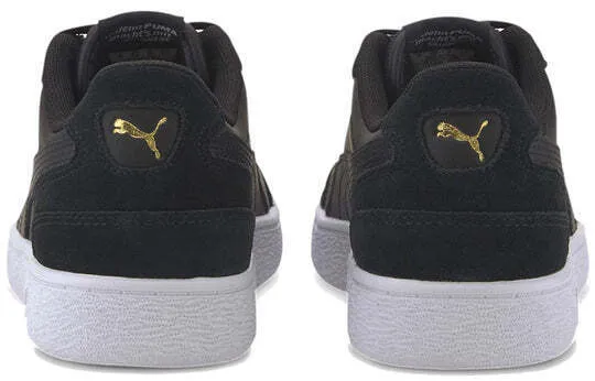 Puma Ralph Sampson Lo Vintage 371767-02 Men's Black & White Leather Shoes C1507