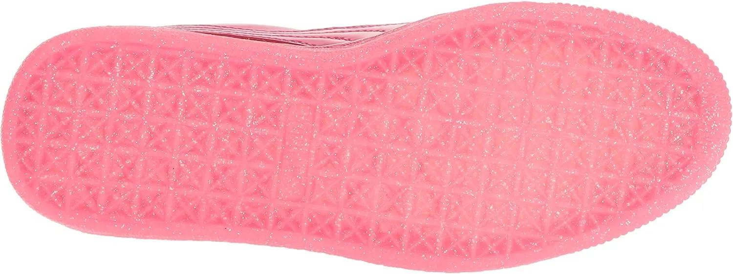 PUMA Unisex-Child Basket Patent Iced Glitz Sneaker