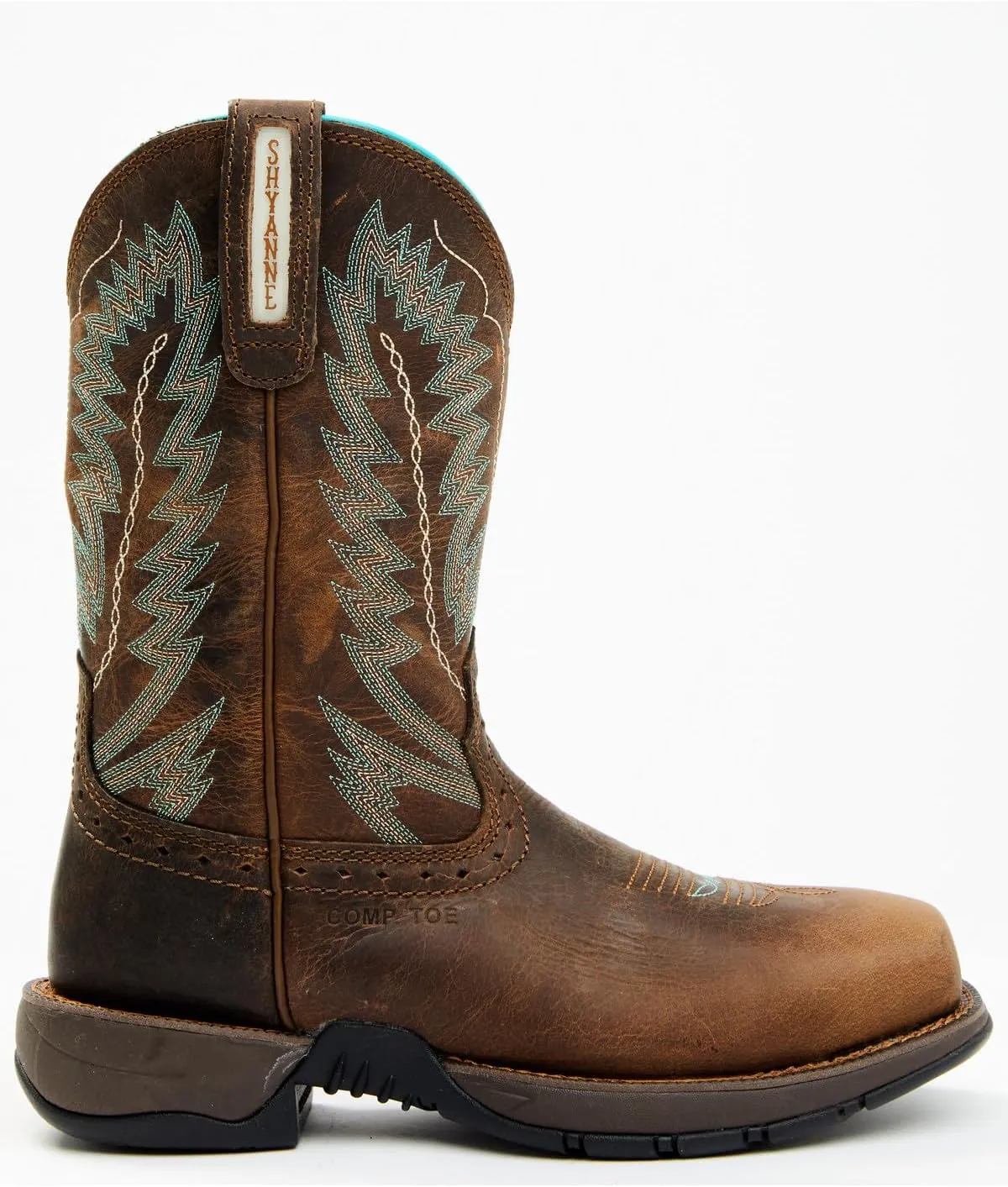 Shyanne Women's Drifting Western Work Boot Composite Toe - Bswc0s0w116