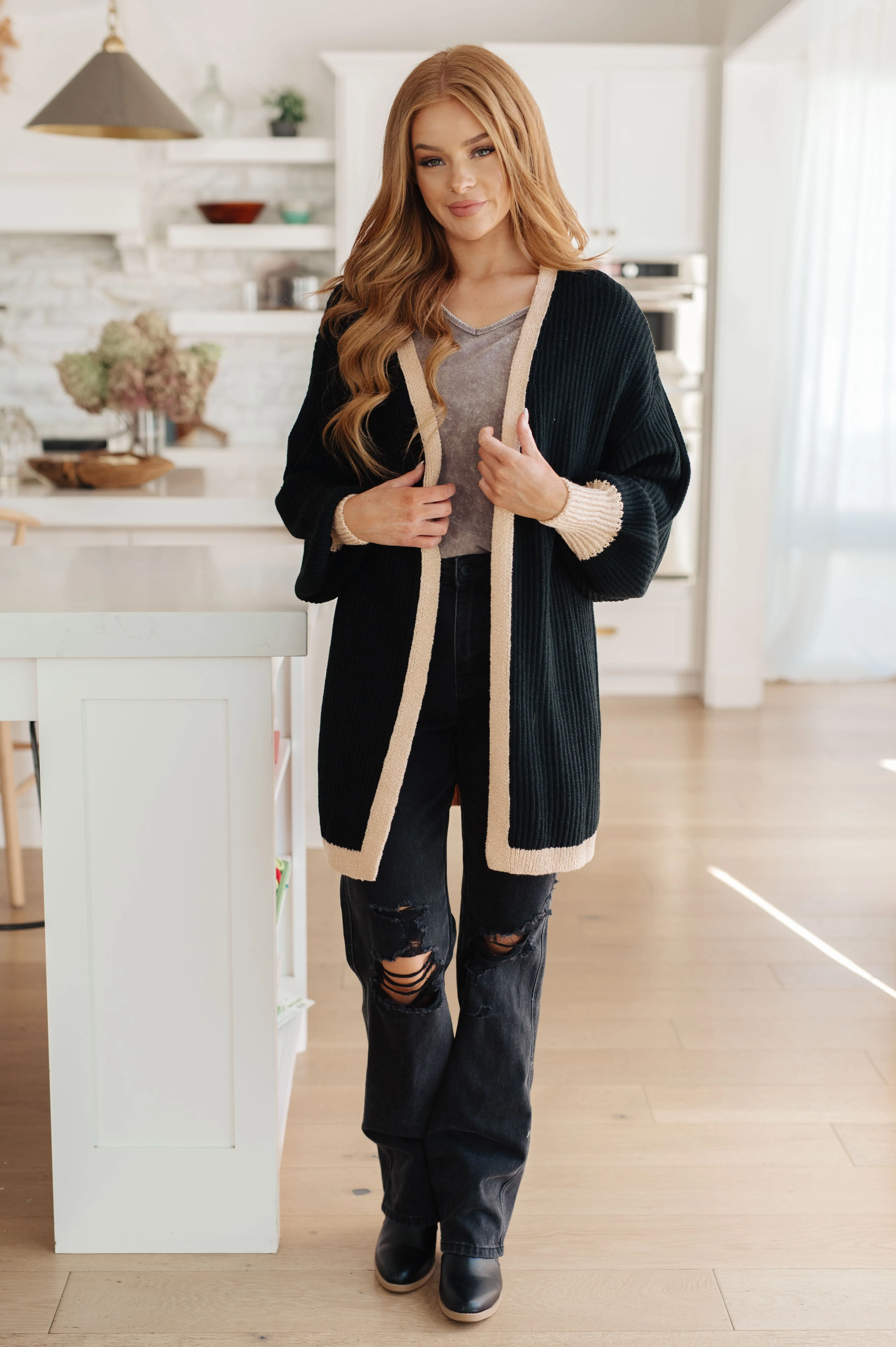 SP24- Changing the Game Oversized Cardigan (Reg & Curvy)