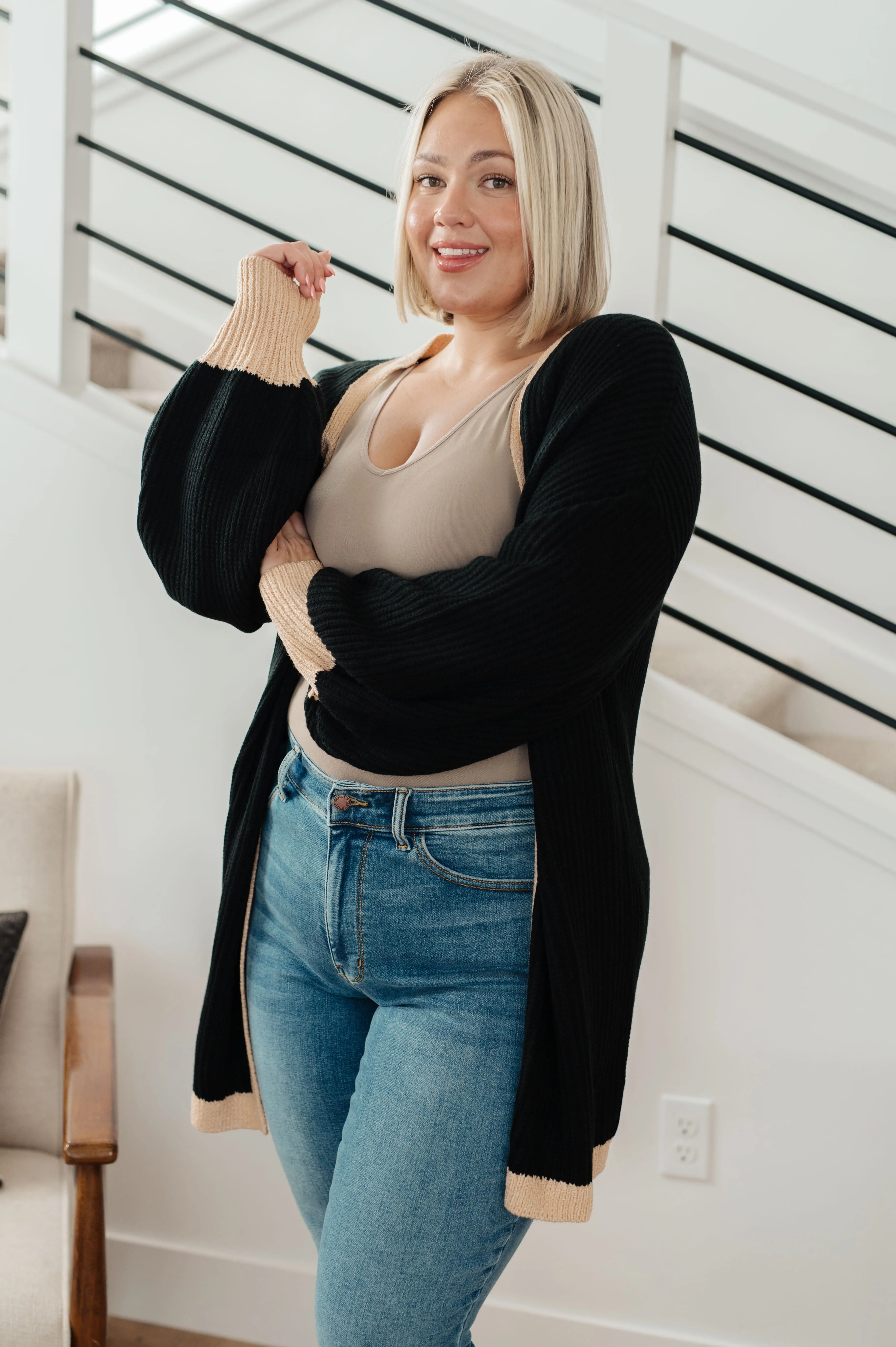 SP24- Changing the Game Oversized Cardigan (Reg & Curvy)