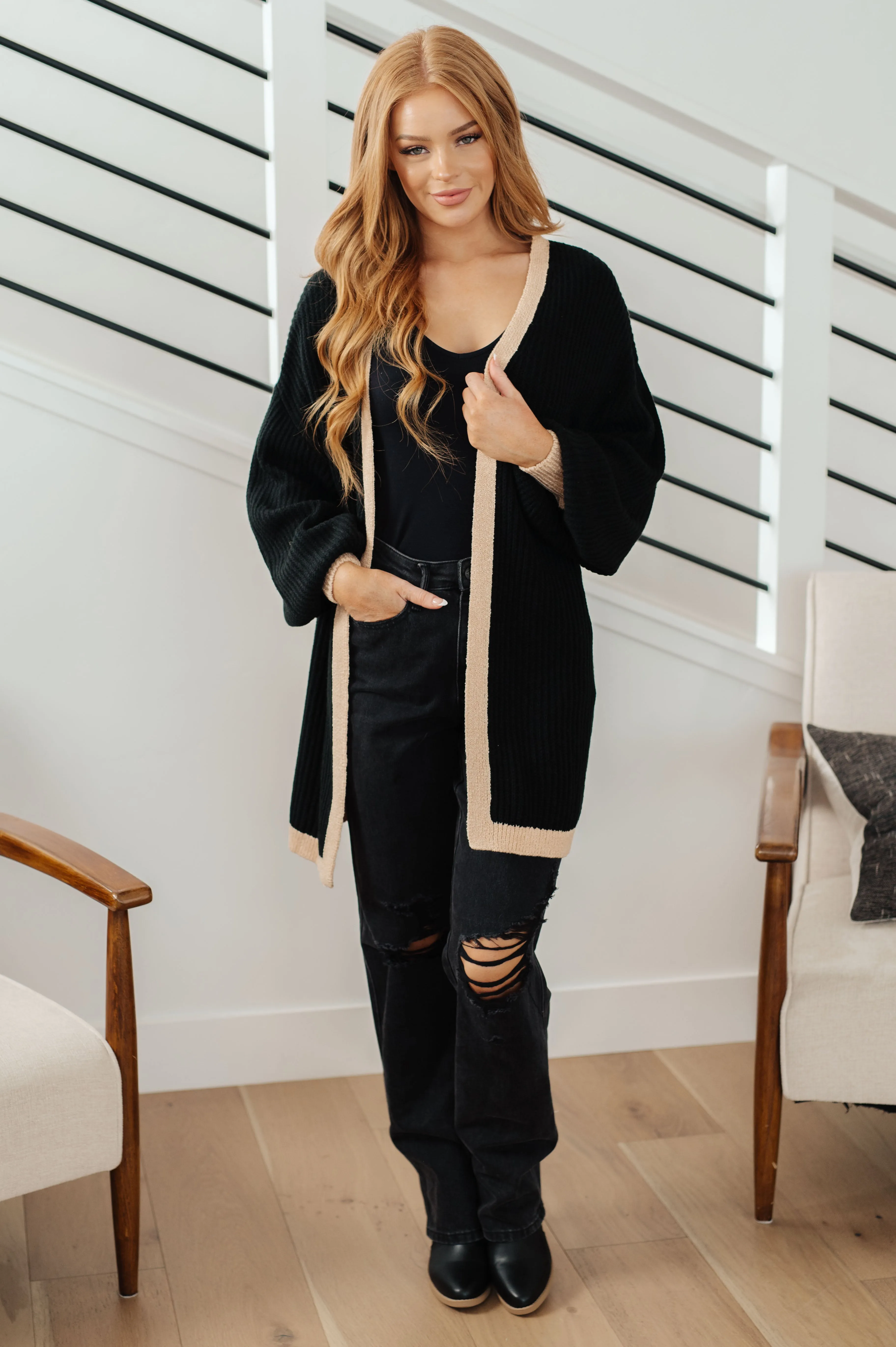 SP24- Changing the Game Oversized Cardigan (Reg & Curvy)