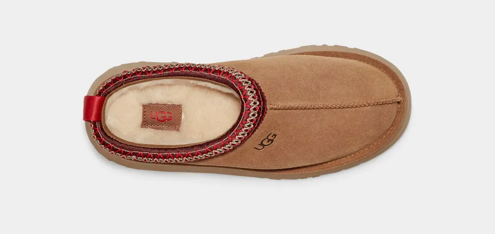 Tazz - The Ugg Platform Slipper in Chestnut