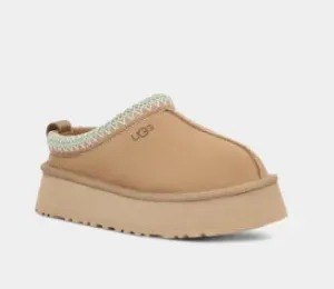 Tazz - The Ugg Platform Slipper in Sand