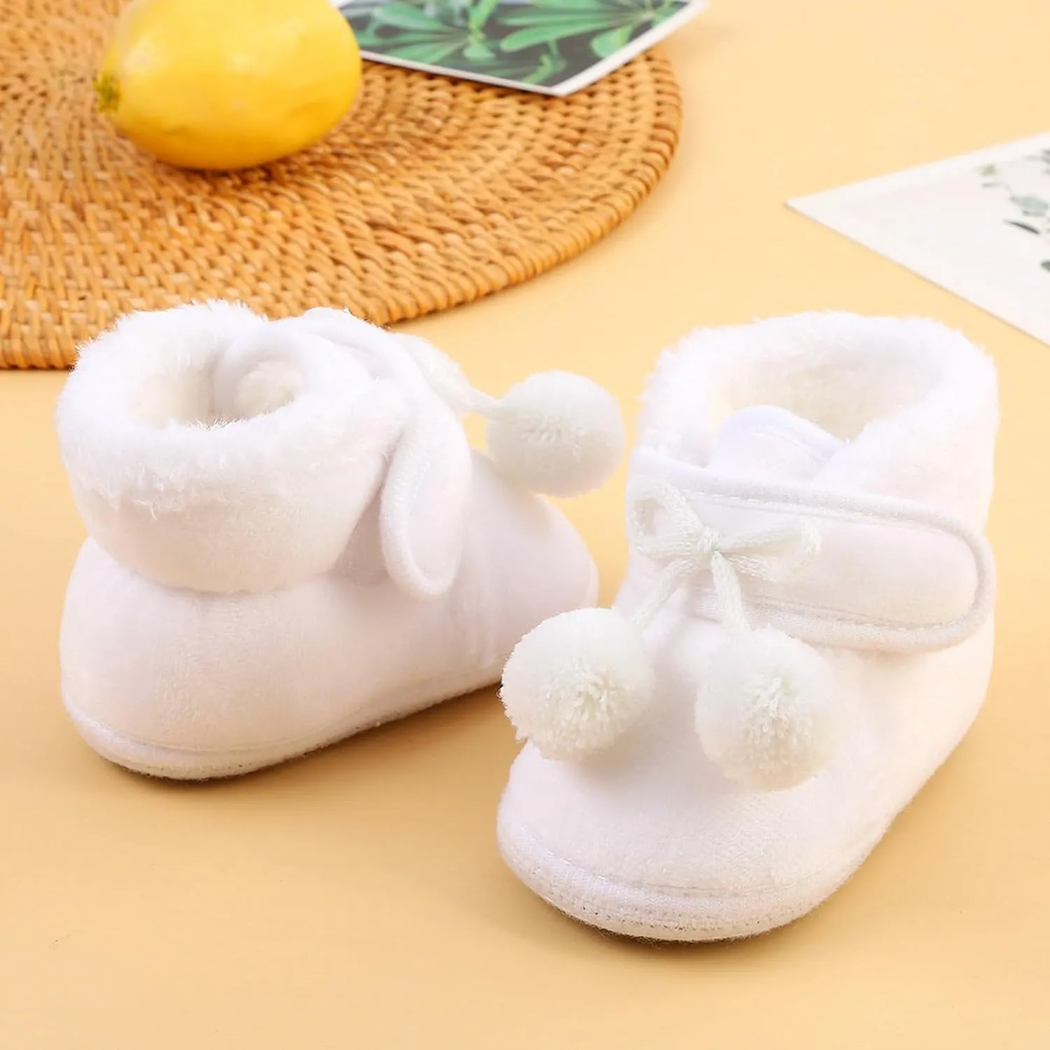 Unisex Organic Cotton Baby Booties Infant Shoes Slipper Sock Soft Baby Socks Infant First Walkers Crib Shoes