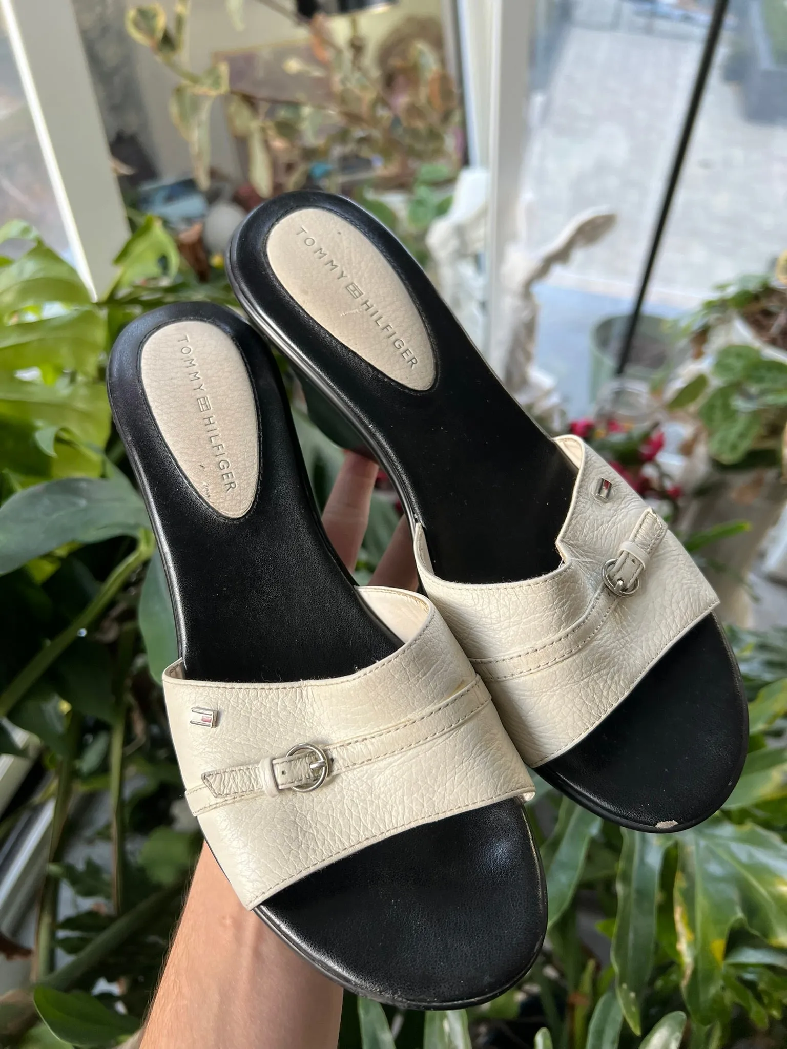 Vintage 2000s Tommy Hilfiger Wedge Sandals