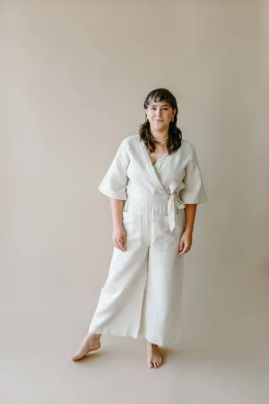 Waffle Jumpsuit (Sand)
