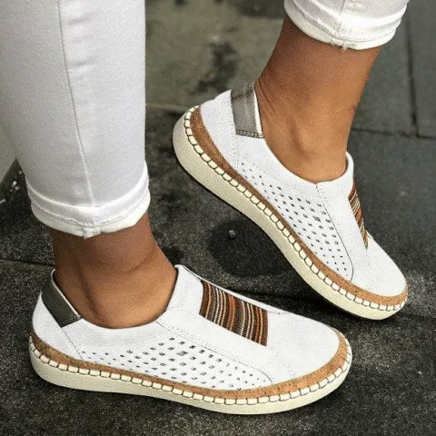 Womens Breathable Flat Bottom Bunion Corrector Sneaker Shoes